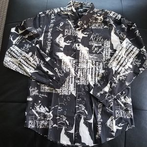 Revenge Mens Button up shirt
